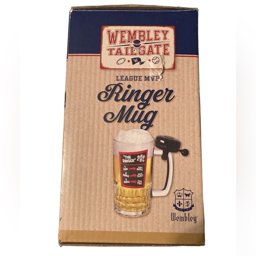 Ringer MUG BEER MUG & SERVICE BELL, New